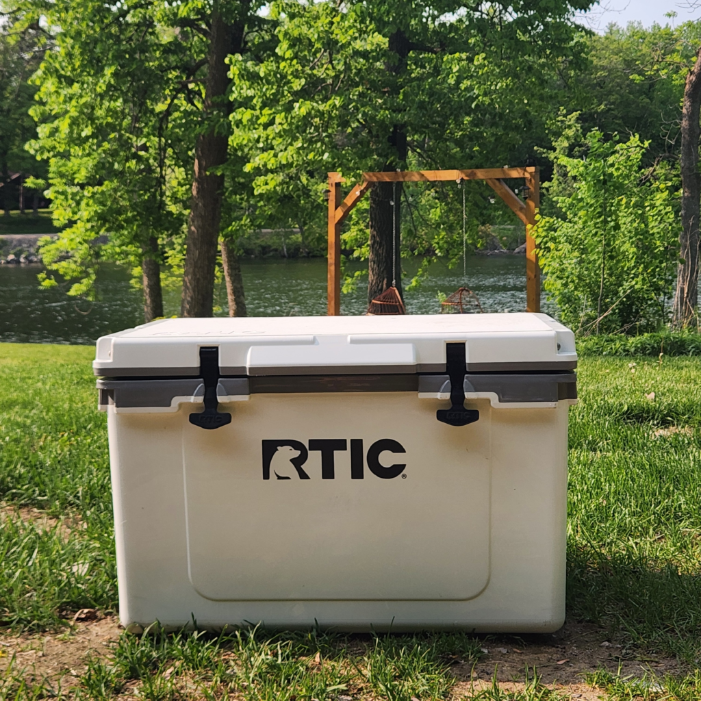RTIC-cooler.webp - Dohrn Travels RTIC 65 QT Ultra-Tough Cooler Hard Insulated Portable Ice Chest Box for Beach, Drink, Beverage, Camping, Picnic, Fishing, Boat, Barbecue. Essentials for Traveling