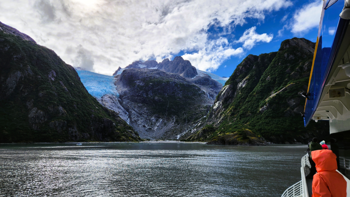 Holgate Glacier viewed from a Major Marine Tours cruise near Seward, Alaska