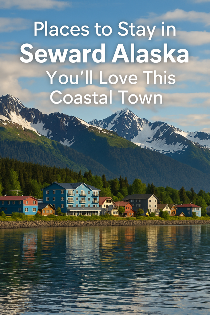 Places to Stay in Seward Alaska – You’ll Love This Coastal Town - Dohrn Travels Colorful waterfront lodges and hotels in Places to Stay in Seward Alaska , backed by snow-capped mountains and calm coastal waters.