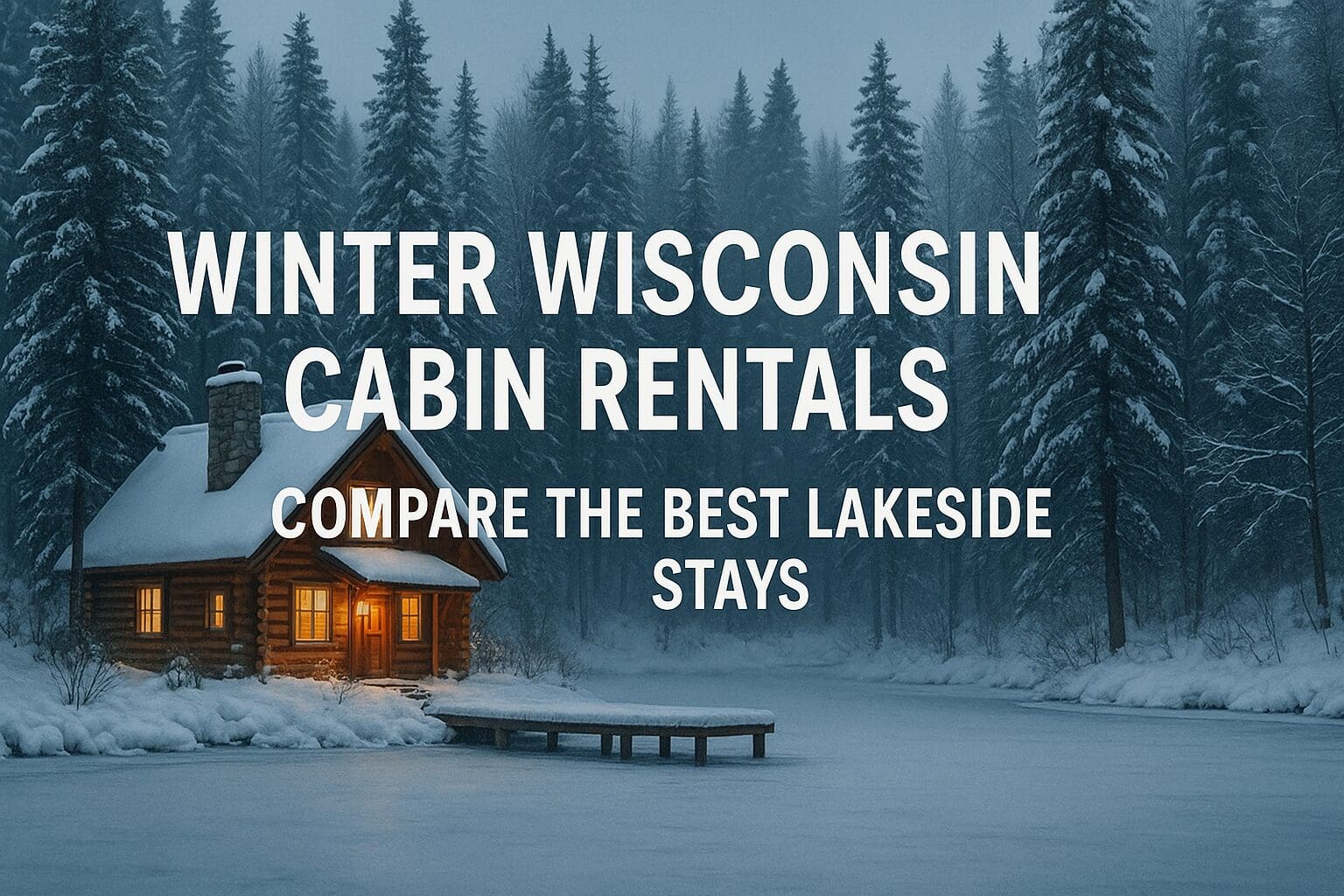 Winter Wisconsin Cabin Rentals: Compare the Best Lakeside Stays