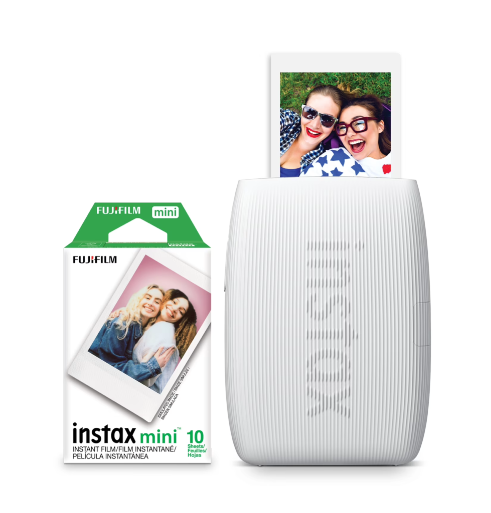 Portable photo printer for instant travel and holiday memories