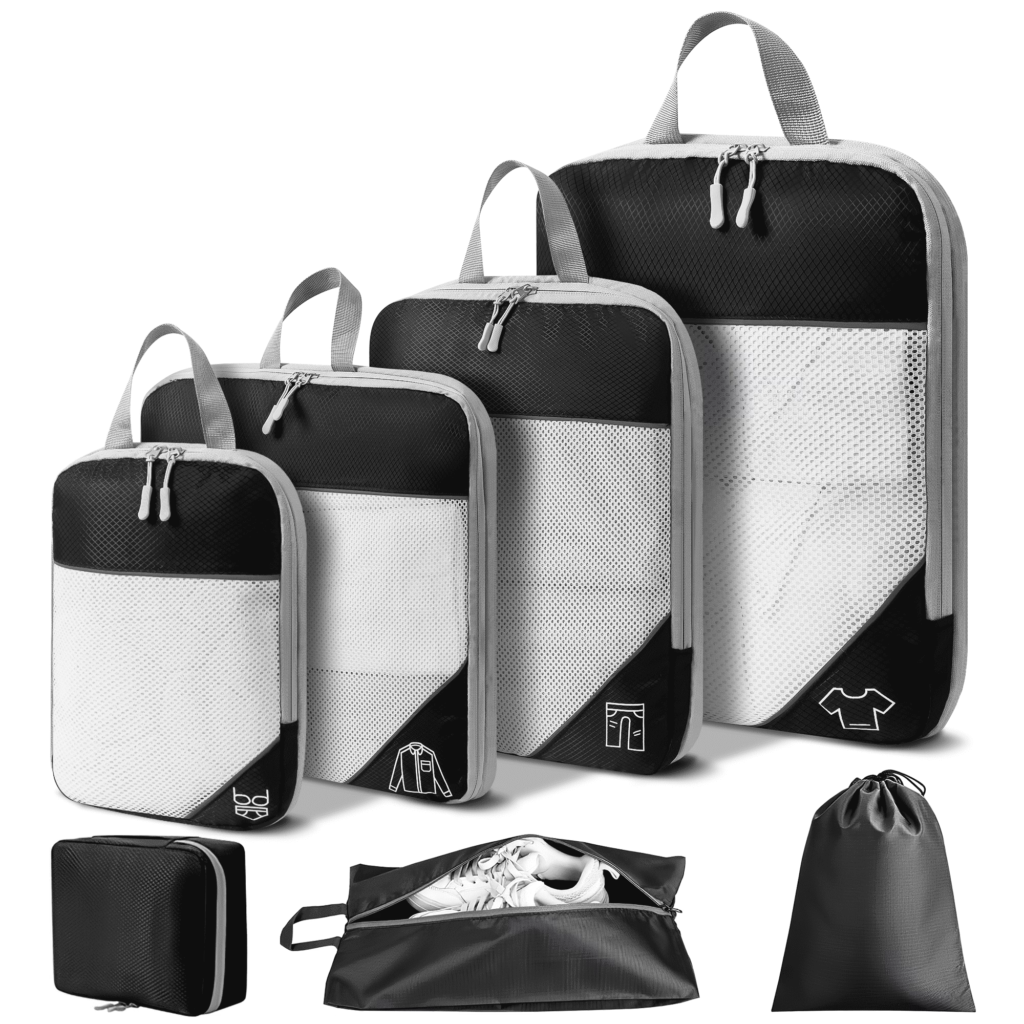 Compression packing cubes – organization travel gift idea under $25