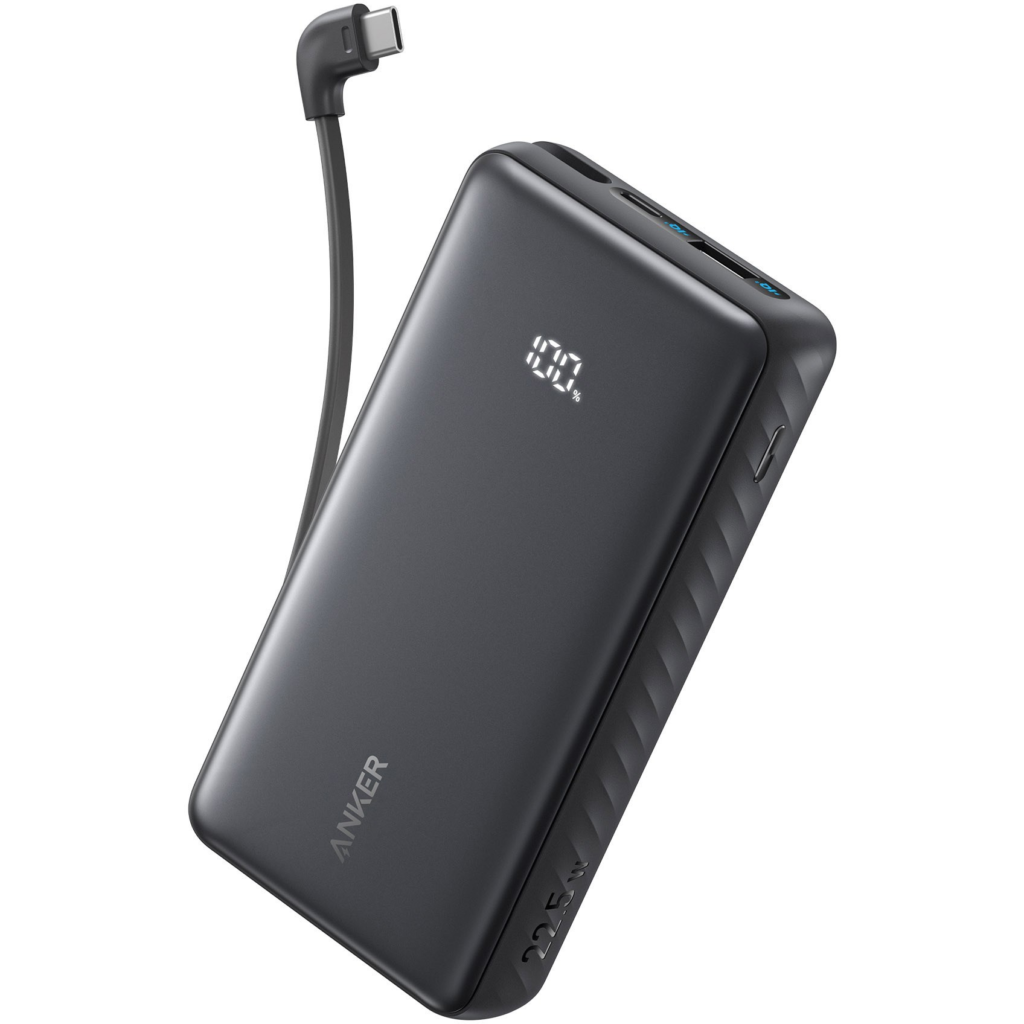 Anker-power-bankwebp - Dohrn Travels Portable travel power bank with fast-charging capability for phones and devices.