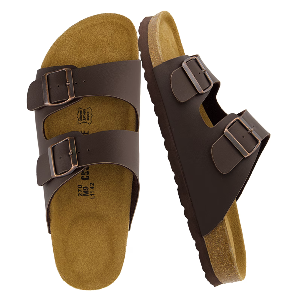 Cushionaire-sandalswebp - Dohrn Travels Cushionaire comfort sandals used for casual wear and relaxing travel days.