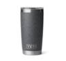 Yeti Rambler Tumbler - Dohrn Travels Stainless steel Yeti Rambler travel tumbler used for keeping drinks hot or cold on road trips.